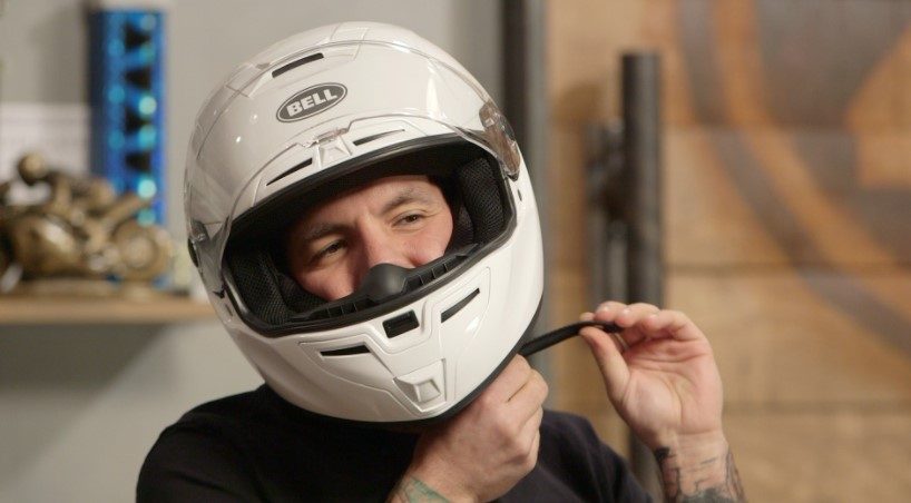 How do you Fit A motor bike Helmet