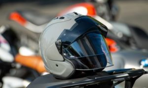 Open Face Motorcycle Helmet