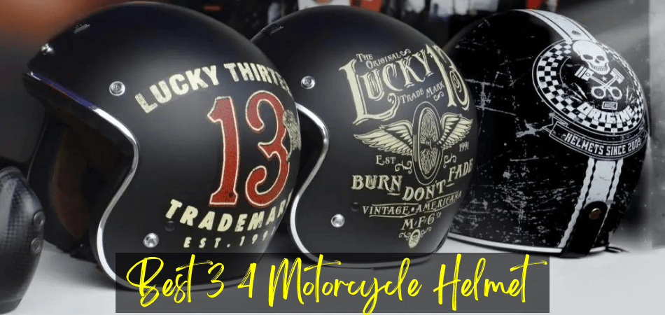 9 Best 3 4 Motorcycle Helmet in 2023 (Updated Guide)