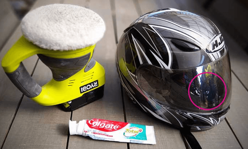 Can You Remove Scratches From Helmet Visor At Home