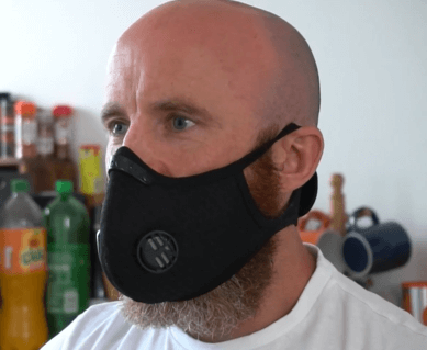 Cover Your Beard With Wrap Or Face Mask