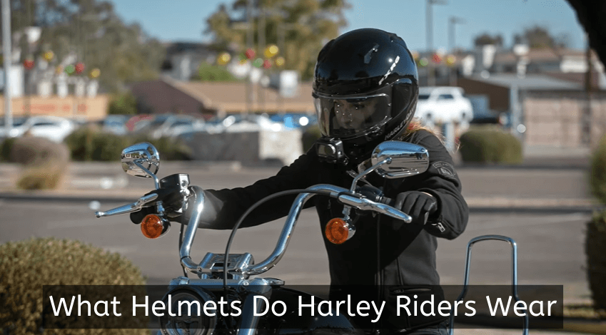 What Helmets Do Harley Riders Wear