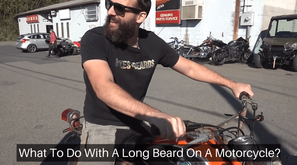 What To Do With A Long Beard On A Motorcycle