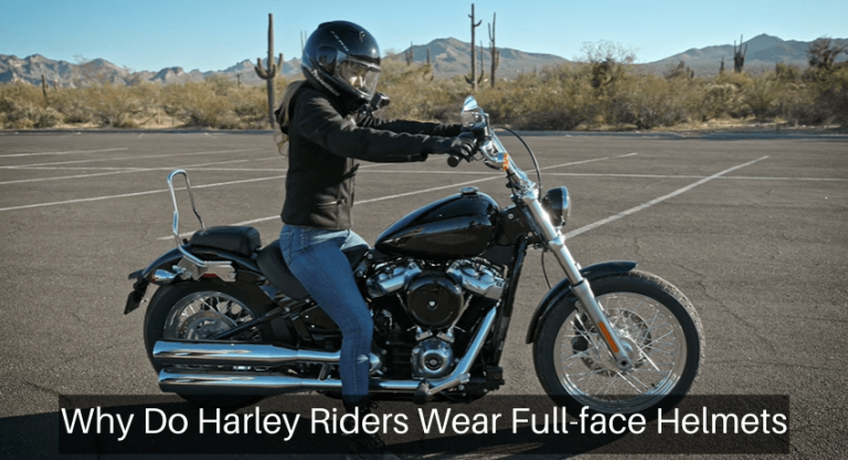 Why Do Harley Riders Wear Full-face Helmets?